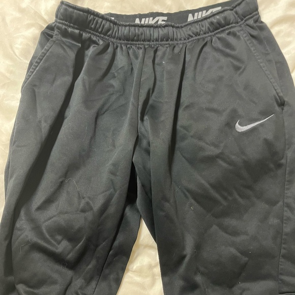 Men's Nike Dri-Fit black fleece lined joggers-XXL - Picture 4 of 7